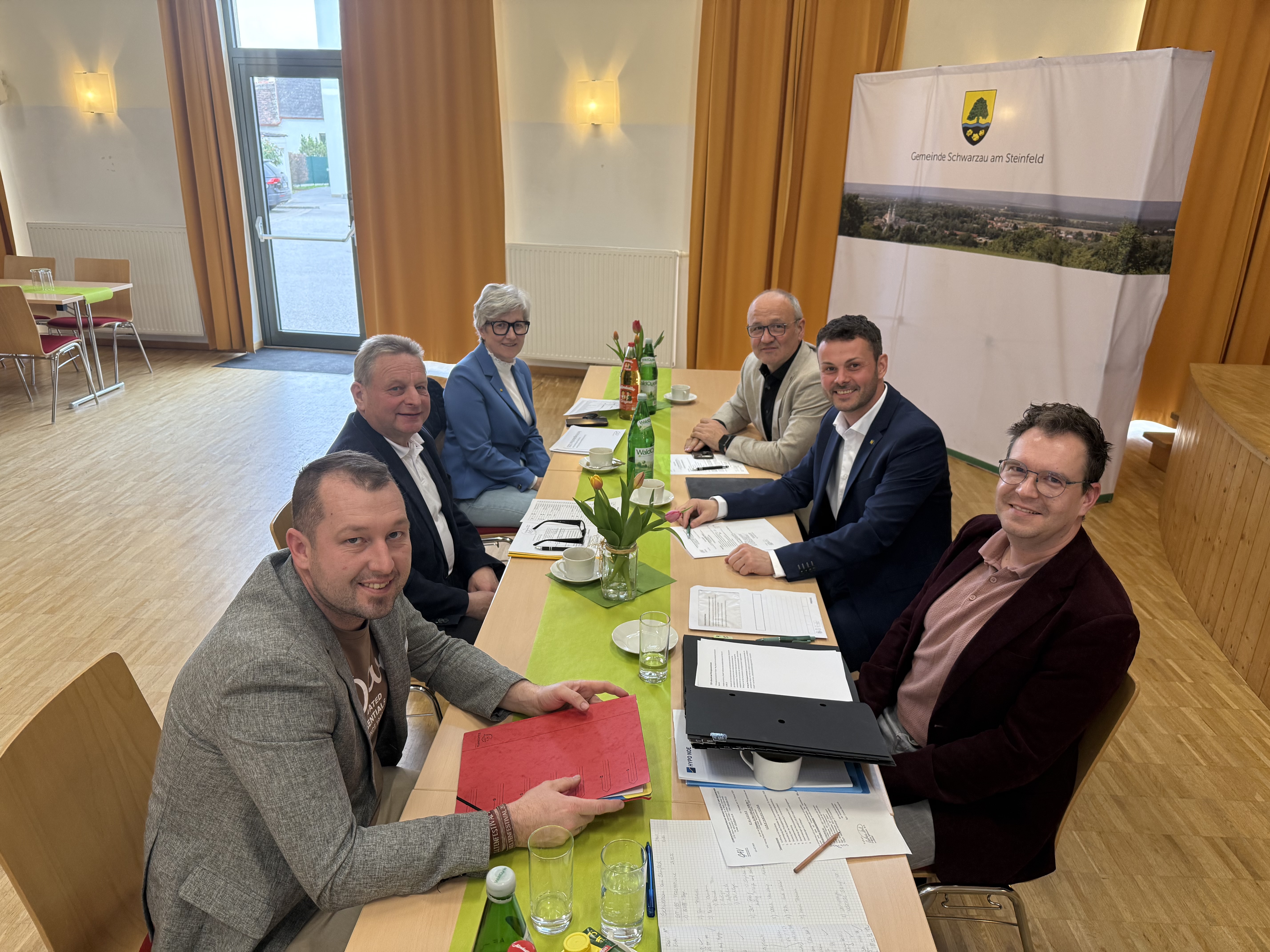 Foto von der Vorstandssitzung des Gemeindeabgabenverbandes